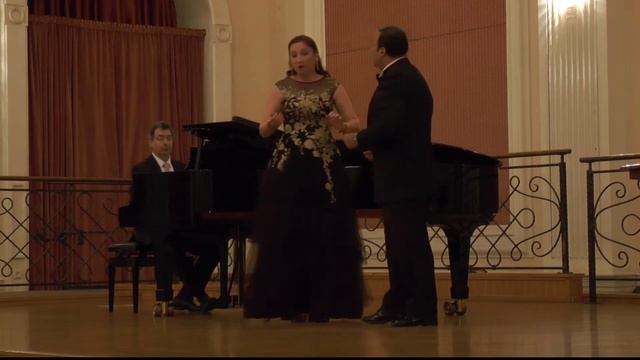 O Soave Fanciulla Duet   La Boheme   Giacomo Puccini Enrique Pina tenor Justyna Giermola Soprano.