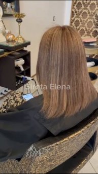 Сложное окрашивание, вывожу из коричневого в русый