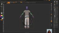 Alphas para criar basemesh de roupa | ZBrush Tutorial #063