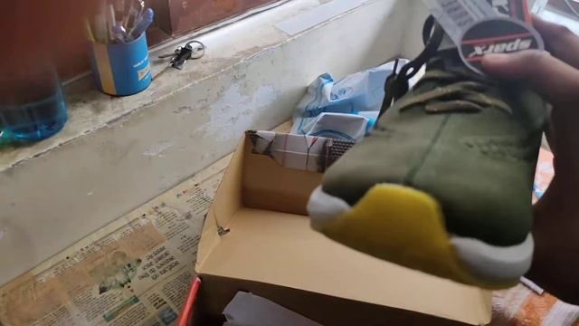 REVIEW  SPARX SM-482 OLIVE YELLOW   shoes unboxing review