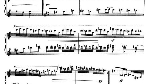 P. Hindemith: Ludus Tonalis .9 Interludium: Baroque prelude. Sheet Music