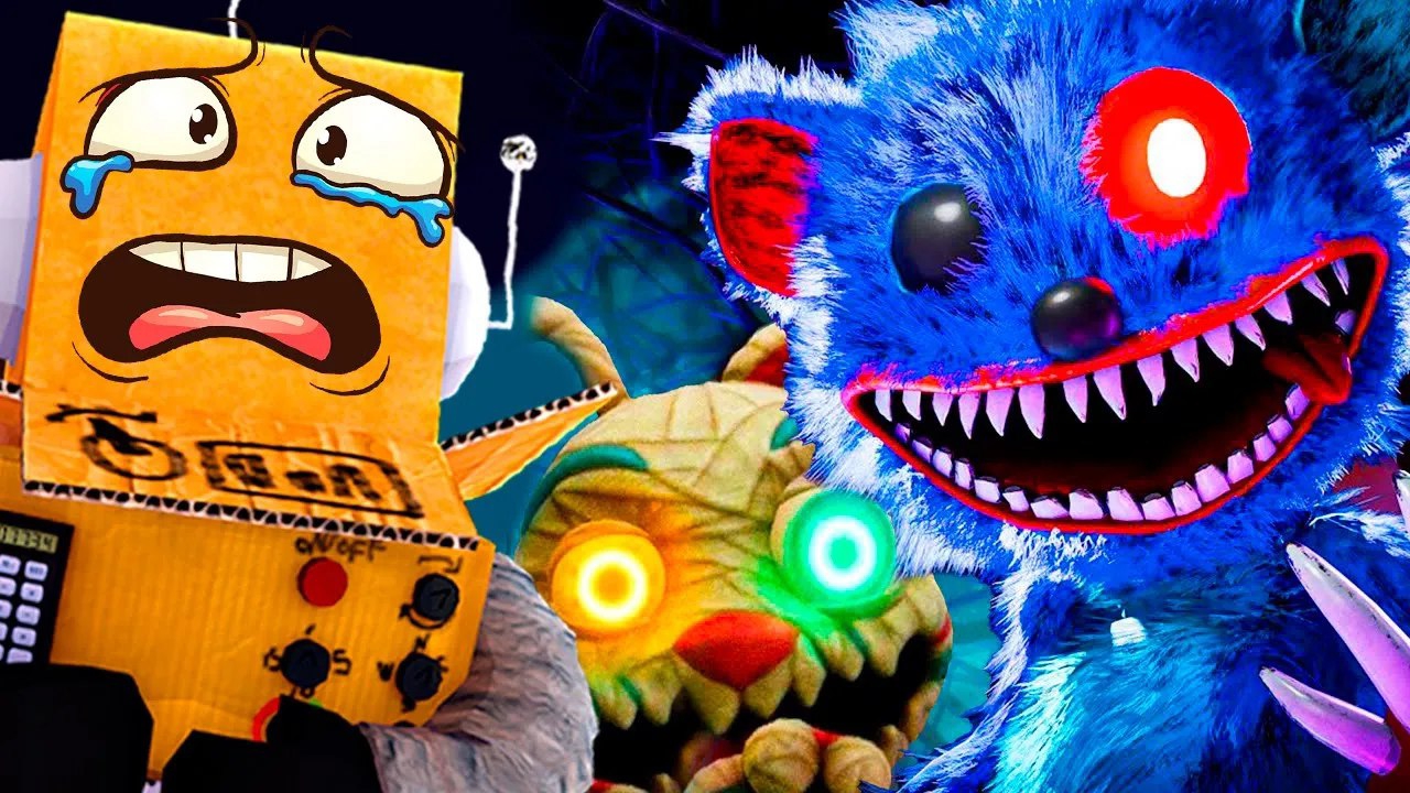 ЖУТКИЙ МОНСТР НАПАЛ НА МЕНЯ😱 НОВЫЙ ХАГГИ ВАГГИ из ЖЕЛЕ! GUMMY NIGHTMARES | 👤 Robzi