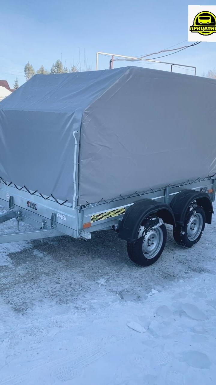Обзор на прицеп Викинг 1525х2