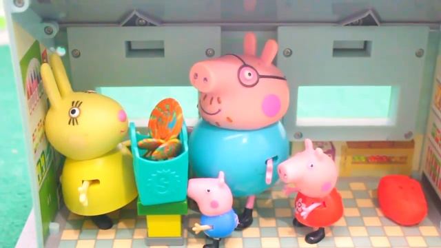 Мультфильм игрушками Свинка Пеппа Peppa  Подборка серий Сборник