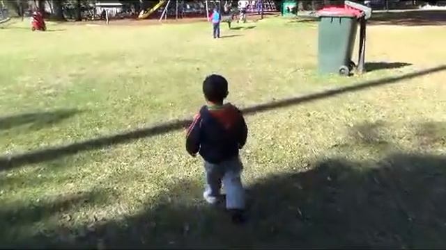 Aryan & Arman at the park 2