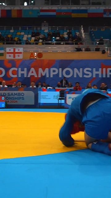 Patrik SUMPOR (CRO) delivered pure magic against Arnur KUATAY (KAZ)! ✨   #SAMBO #FightMagic