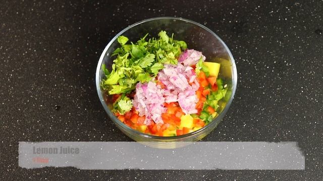 Mango Salsa Recipe | Pico de gallo | Homemade Mango Salsa | Authentic mango salsa | 4k