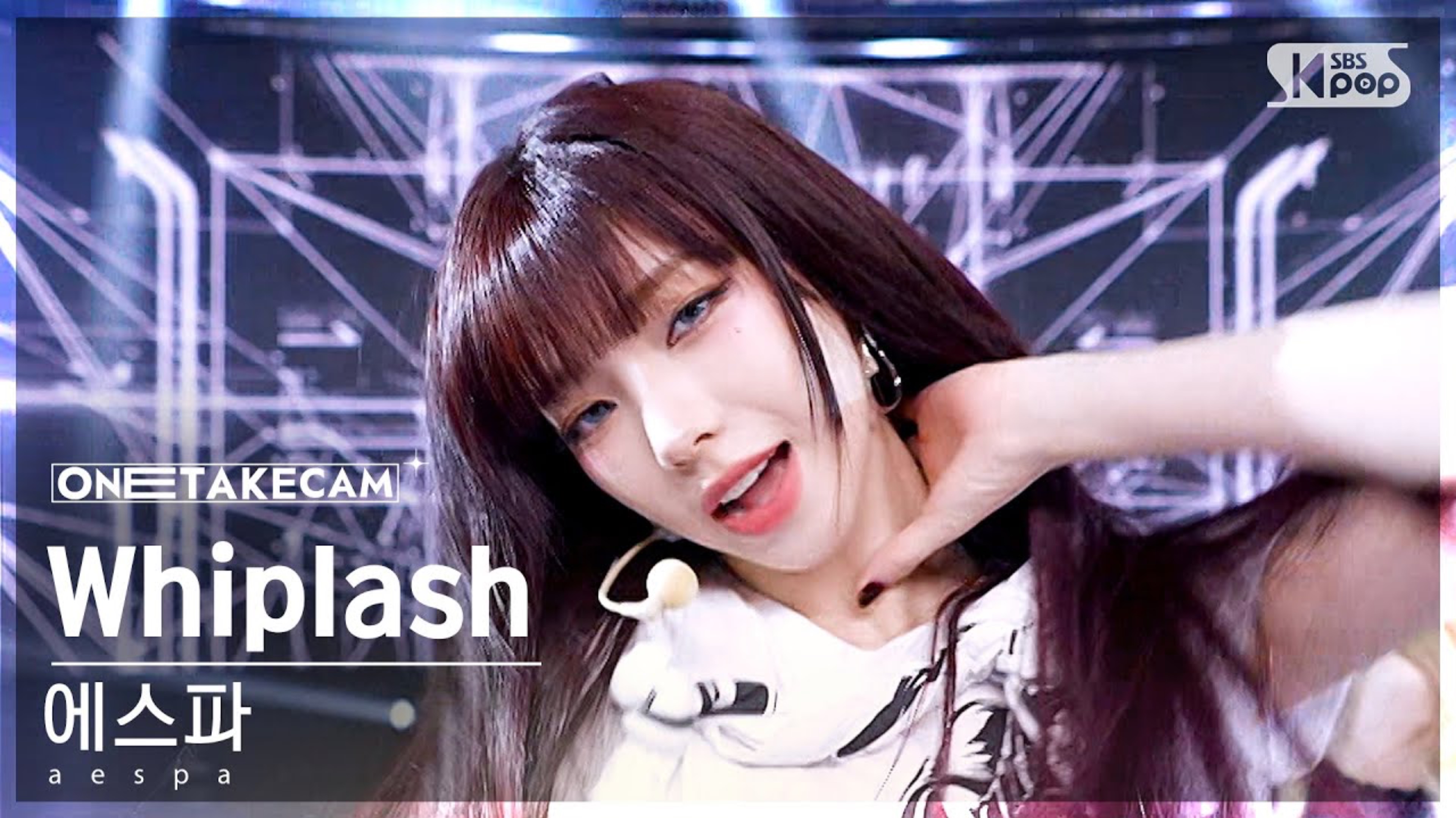 aespa – 'Whiplash' | ONE TAKE STAGE @SBS Inkigayo 241103