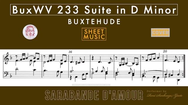 Buxtehude Sarabande d'amour BuxWV 233 Suite in D Minor