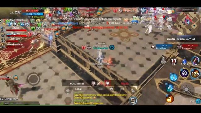 Castle Siege | Clan Leviathan vs Clan Behemoth | ft.HungryWoles & ClassicReborn-Lineage 2 Revolutio