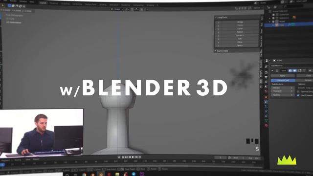 Blender 3D: Stylized Character Modeling & Rigging Course Promo