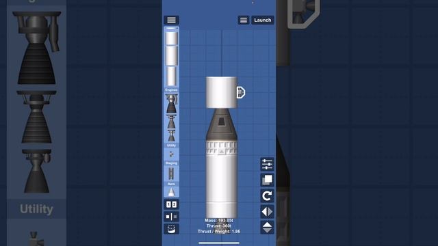 The best rocket for me in Free SFS.