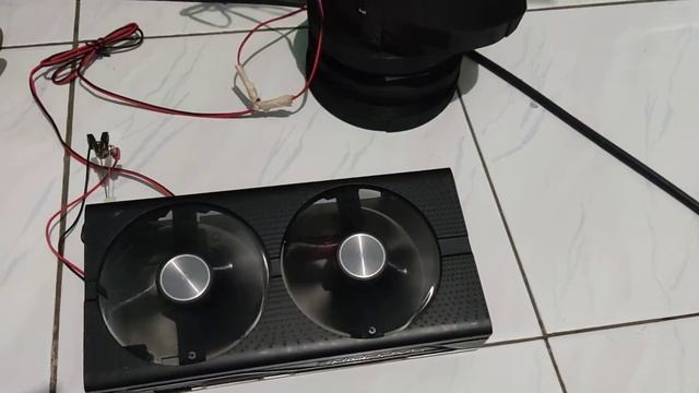 Test casing Fan Vga Sapphire Pulse Rx 580 4gb #edisi di jual link di deskripsi