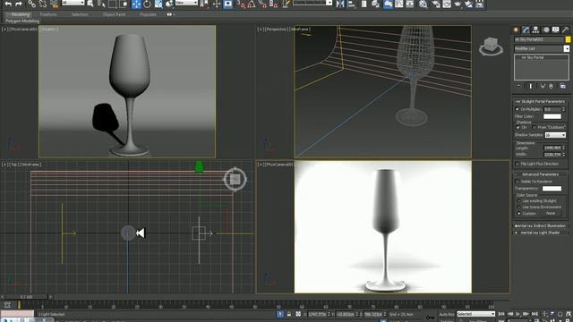 glass material in 3ds max | GLASS RENDER  in 3ds max | 3ds max tutorial for beginners