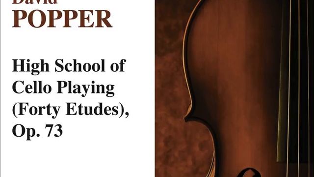 Hohe Schule des Violoncello-Spiels (High School of Cello Playing) , Op. 73: Etude No. 2 in G Major