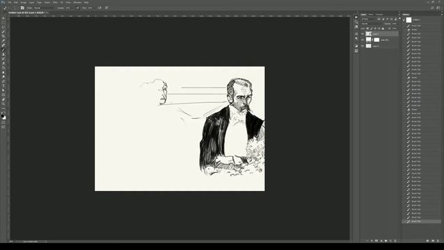 Master Studies: Charles Dana Gibson Timelapse Drawing 2