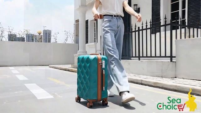 Travel Suitcase with 20/24/28 Inches 20 Inch Hard Shell Cabin Suitcase Lightweight  ABS  TSA Lock