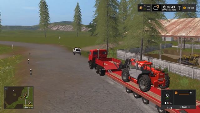 Поехал на рыбалку! Сломалась машина farming simulator 2017