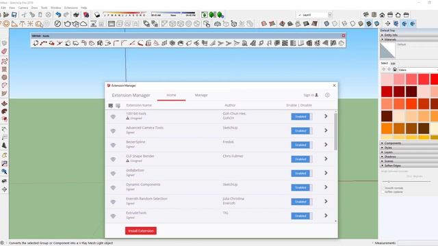 Curso SketchUp - Instalación de plugins