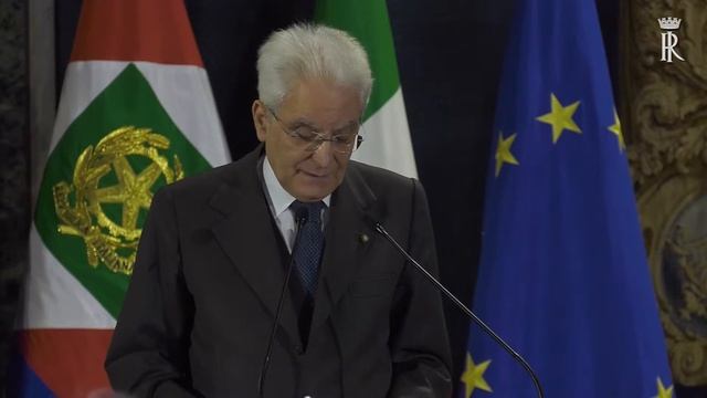 Roma - David di Donatello, Mattarella alla cerimonia di presentazione (29.03.17)