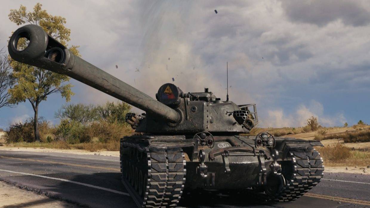 T110e4 . | Обзор Т110е4 ПТ САУ США в Мире танков в 2025 году. #танковыймарафон