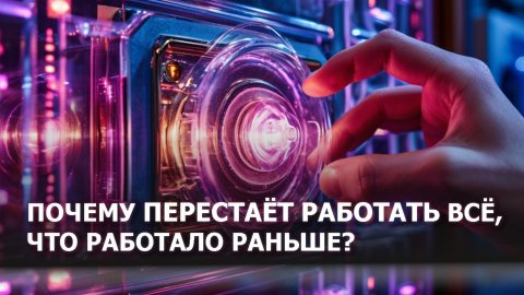 Почему перестает работать все, что работало раньше?