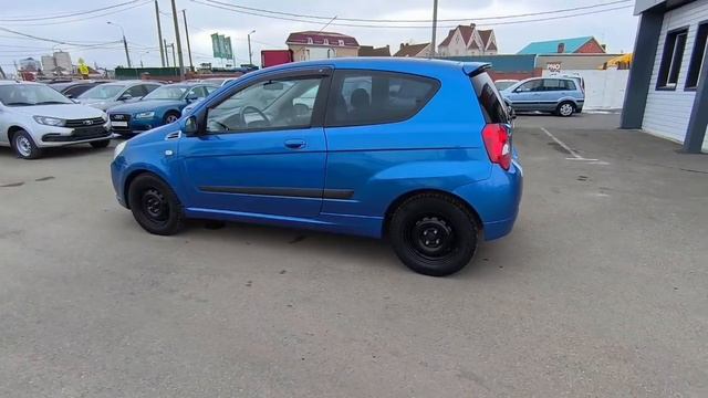 Chevrolet  	Aveo	2008	синий	KL1SF08WJ8B258239