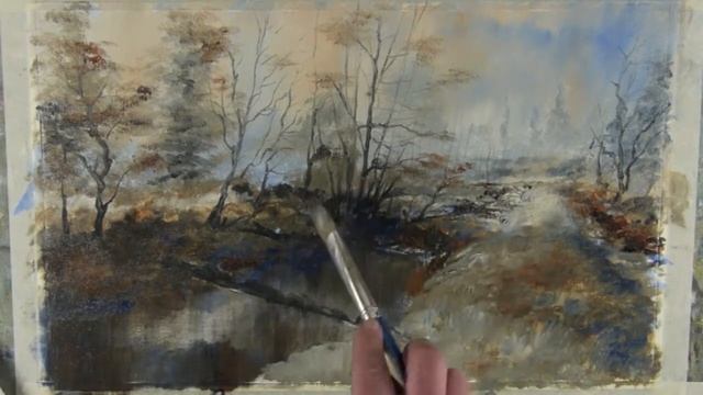 After the Storm - Time Lapse Painting