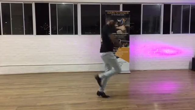 Salsa footwork class #8C