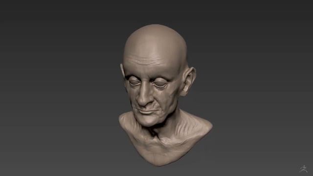 Speed Sculpt old man