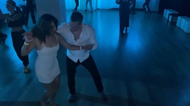 Adriano & Lina (Salsa Social) at the Bachata Invasion Social on July 9th 2022