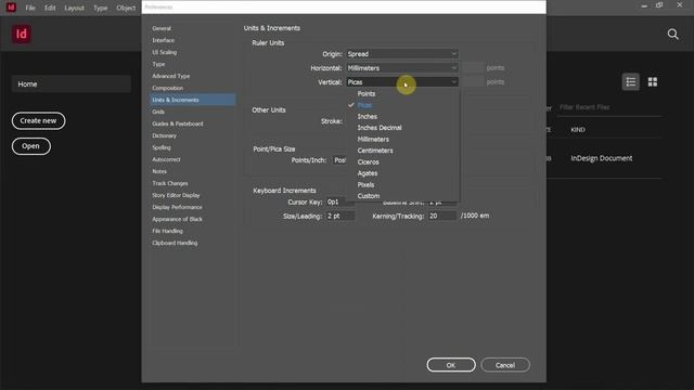 Adobe InDesign CC ｜ How to Change Units of Measure From Picas to MM, Points, Pixels, Inches, CM