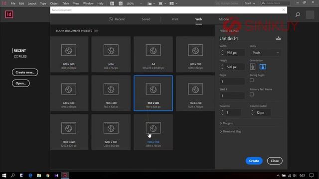 [ Software ] Penampakan User Interface Adobe Indesign CC 2018