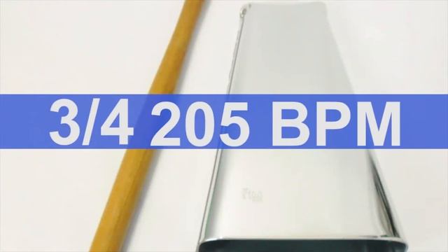 🔴 205 BPM Campana y Clave Metronome
