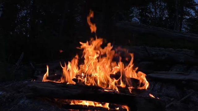 Успокаивающий Костер | Звуки Огня