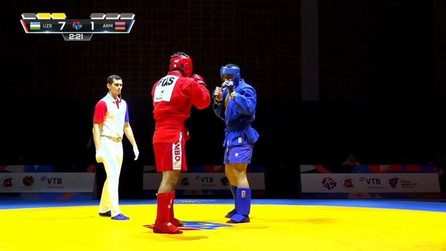 MUROTOV Ozodbek (UZB) vs AVANESYAN Arman (ARM). World #SAMBO Cup 2024 in Yerevan, Armenia