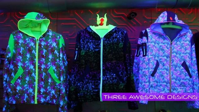 Cyberdog Light Up Club Bomber Jackets
