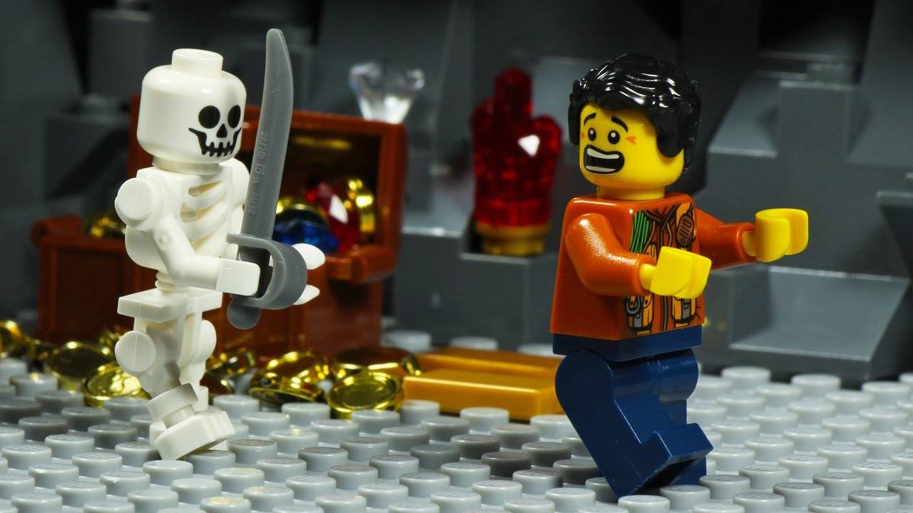 LEGO City Gold Mining Skeleton Attack