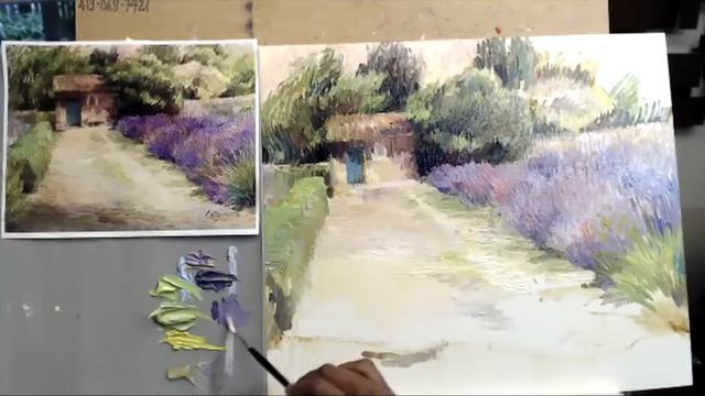PAL Coffee Connections Presents: French Impressionist Oil Painting Demo