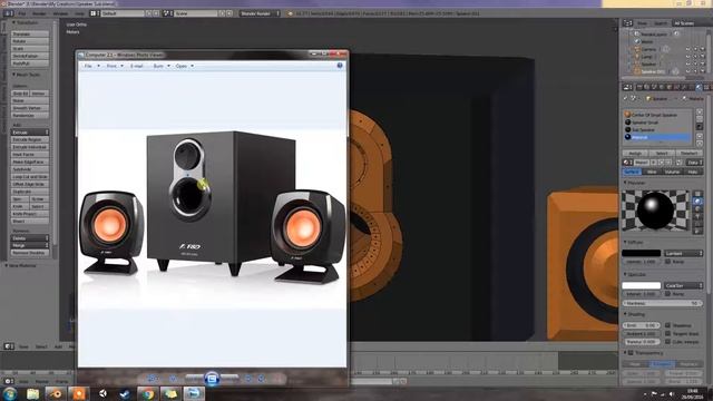 Blender - Speaker tutorial part 8 (the end)