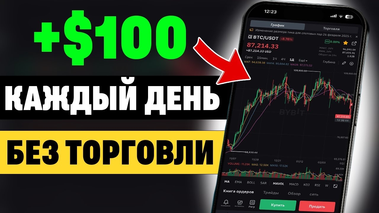 Как ЗАРАБОТАТЬ $100 в день на ByBit. Бот на бирже Байбит НАСТРОЙКА