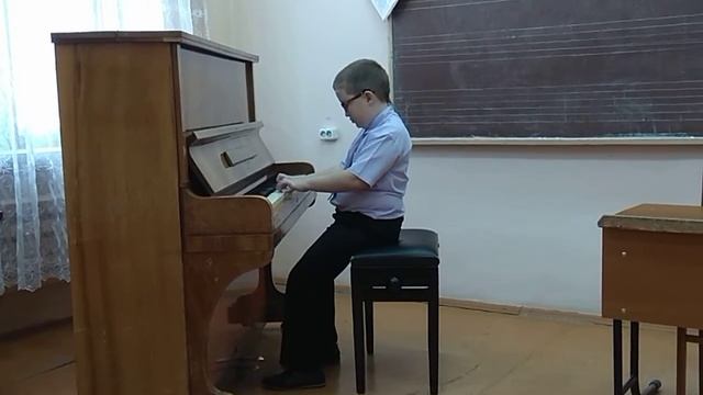 Дуганов Тимофей  Р. Шуман "Весёлый крестьянин"  R. Schumann The Merry Peasant