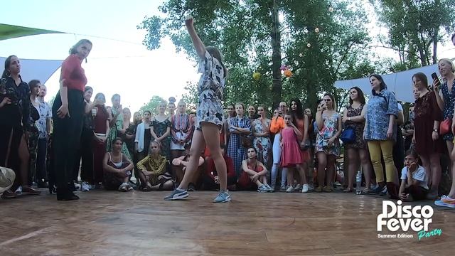 Disco Fever Party vol.4 | Waacking open | TOP 16|  Lanya & Dominika(win)