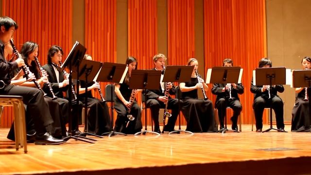 CFHS Symphonic Band Clarinet Choir - Hungarian Rhapsody #2 by Franz Liszt