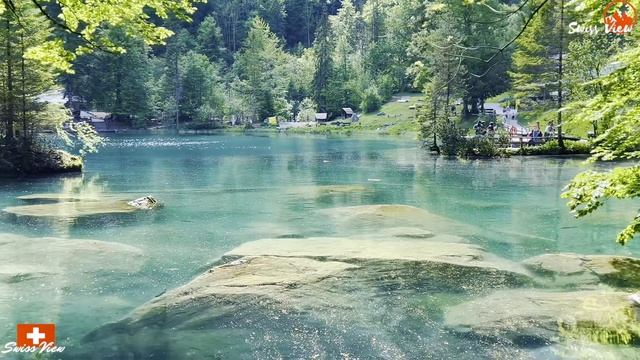 🇨🇭 Озеро Блау Швейцария - Прекрасная скрытая жемчужина Швейцарии - Голубое озеро !