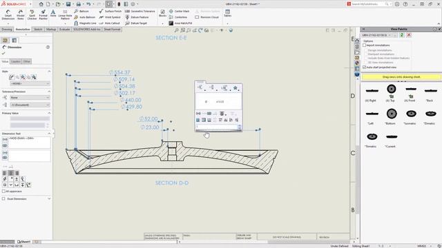 SOLIDWORKS 2022 - Drawings