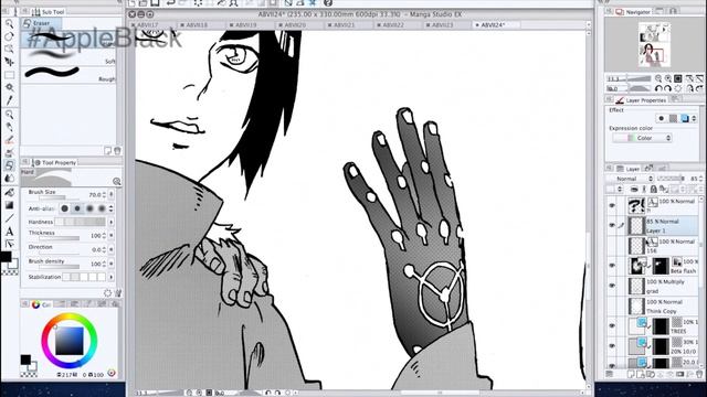 Manga Artist Using Manga Studio 5