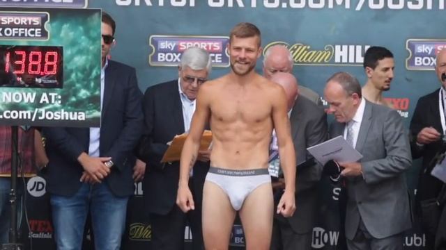 HIBBO! HIBBO! JOHN WAYNE HIBBERT v ANDREA SCARPA WEIGH IN & HEAD TO HEAD /JOSHUA v BREAZEALE