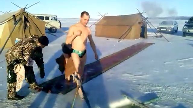 Крещение в Охотске